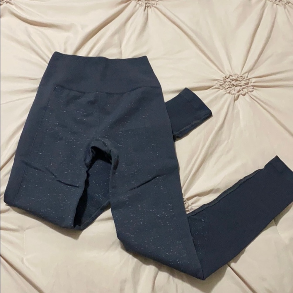 lululemon speckled midnight navy leggings!